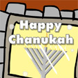 Menorah in Window